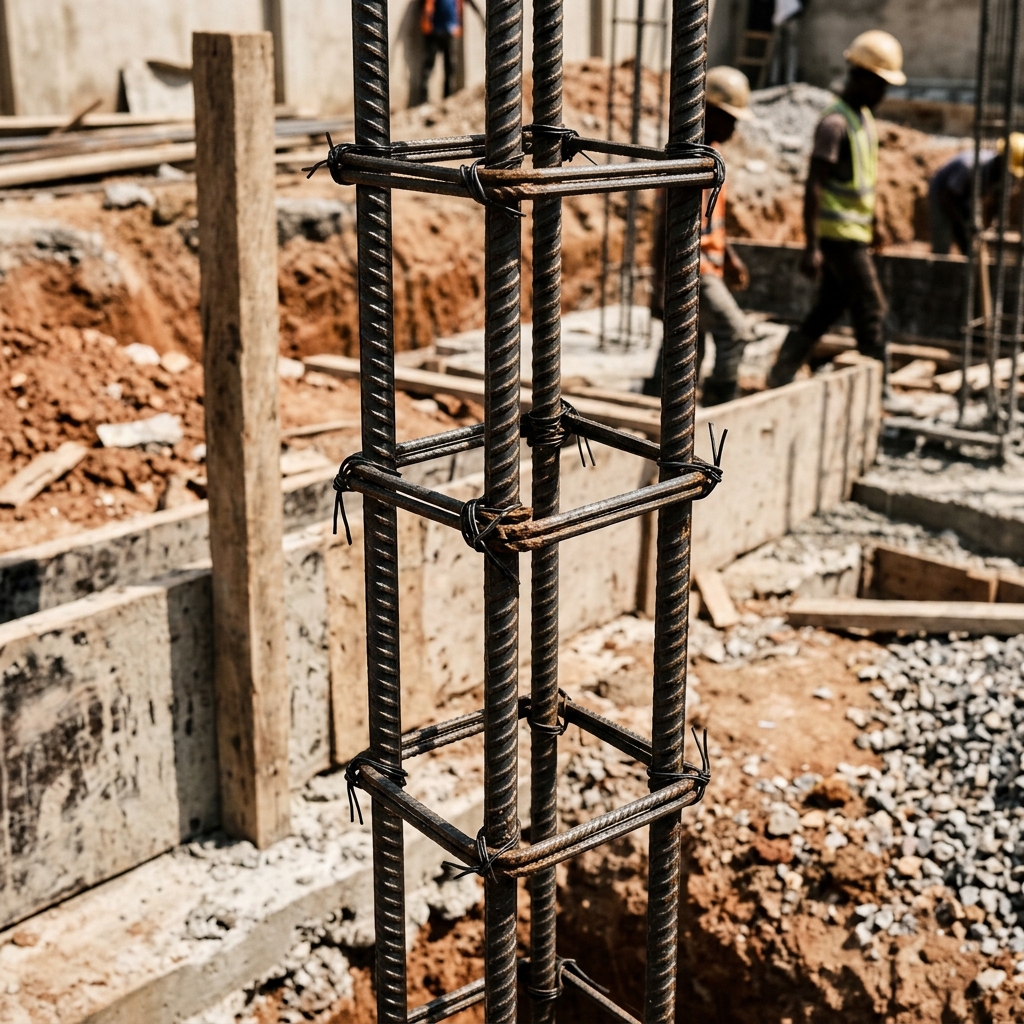 Structural rebar reinforcement installation
